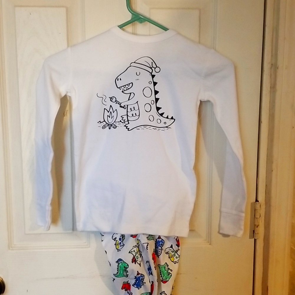 Kids Dinosaur Dino PJ's from Target Size 8 100% Cotton.
